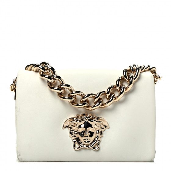 VERSACE

Nappa Palazzo Sultan Shoulder Bag White | Fashionphile