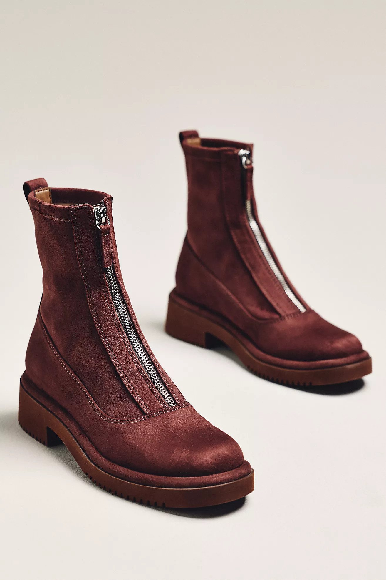 Dolce Vita Shante Zip-Front Boots | Anthropologie (US)
