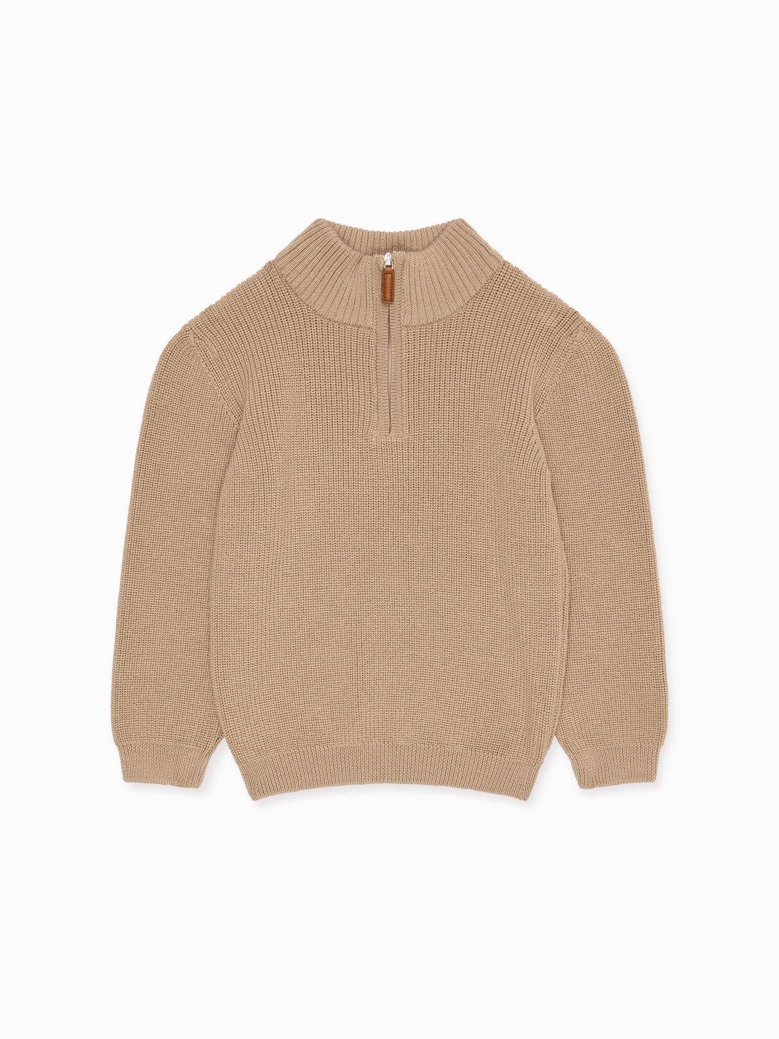 Camel Sonny Merino Boy Sweater | La Coqueta (US)