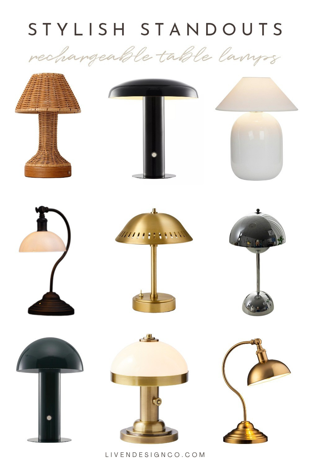 Rechargeable table lamp. Cordless lamp. Led lamp. Vintage lamp. Task lamp. Dome lamp

#LTKSeasonal #LTKHome #LTKSaleAlert