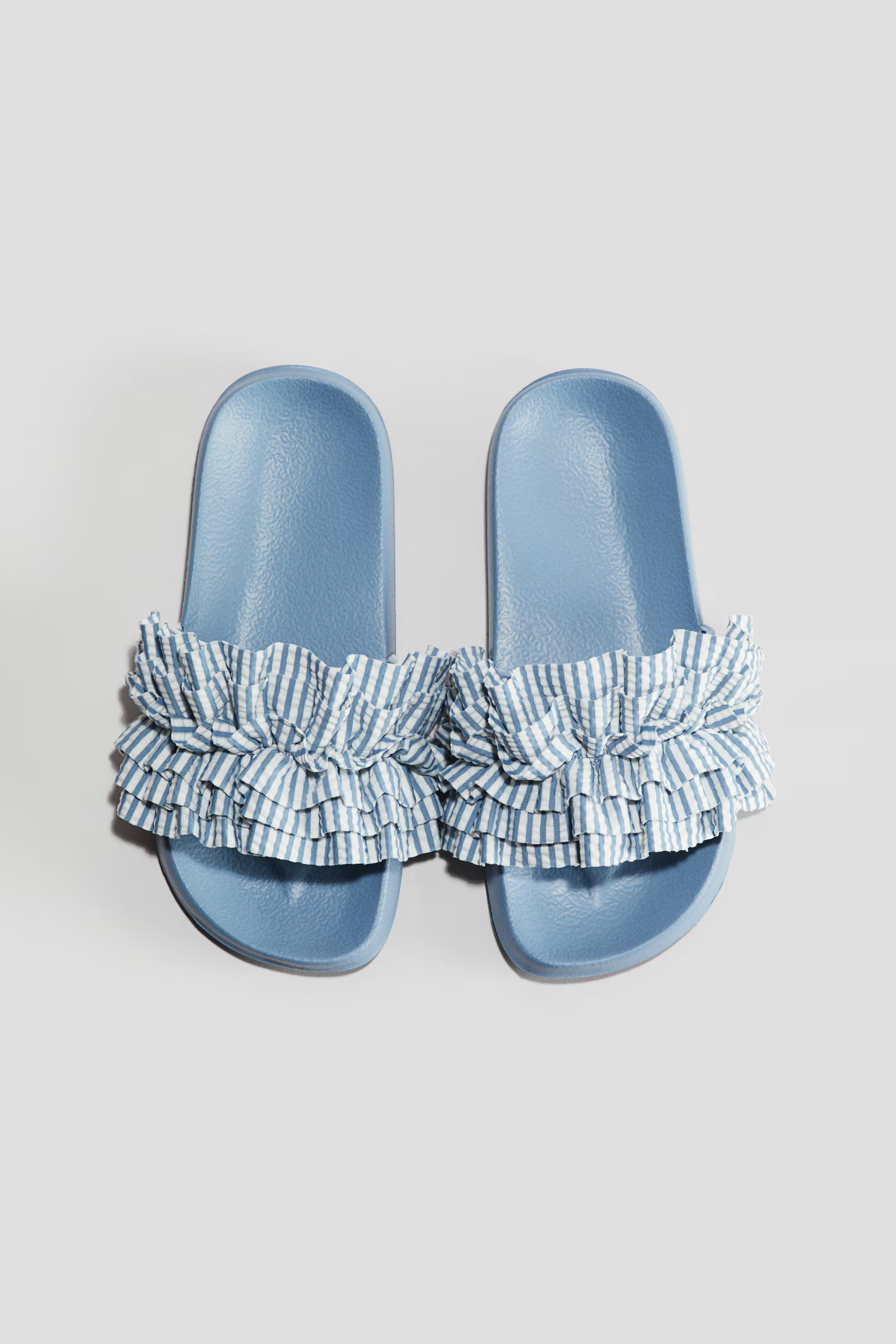 Pool Shoes - Light blue/striped - Kids | H&M US | H&M (US + CA)
