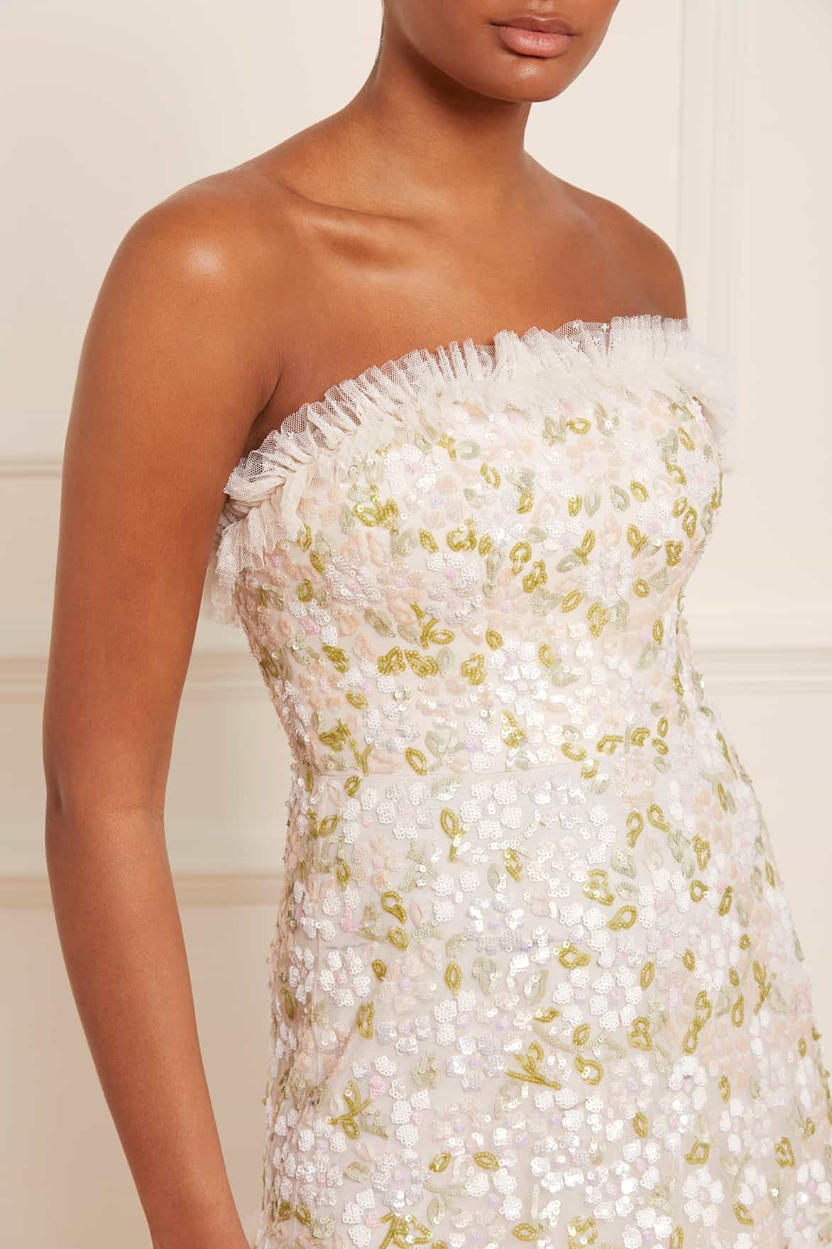 Brianna Strapless Gown | Needle & Thread US