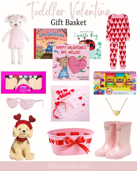 Toddler Valentine Basket - girls valentines gifts - kids valentines gifts 

#LTKkids #LTKSeasonal