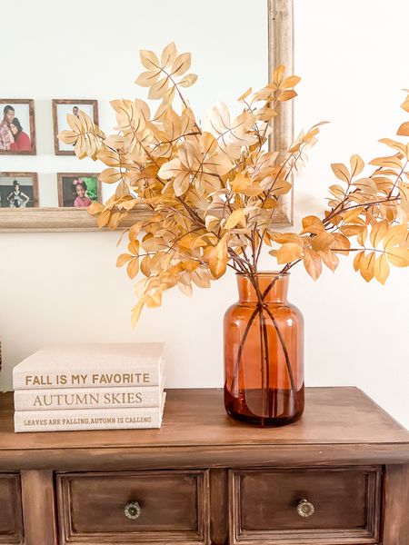 Two of my new favorites for fall decor!! Love the golden stems in an amber vase and these neutral stacked book set is too cute!!

Fall decor, fall home, neutral fall decor 

#LTKhome #LTKunder50 #LTKSeasonal