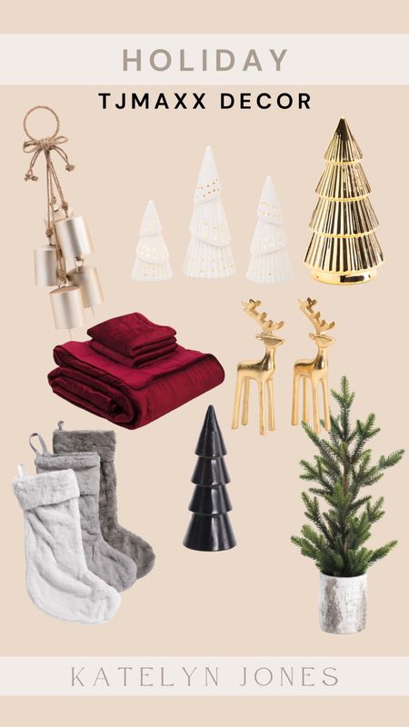 New holiday decor from TJMaxx!🎄

#LTKhome #LTKSeasonal #LTKHoliday