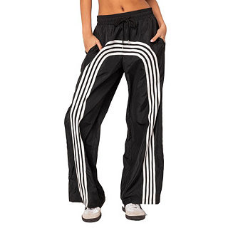 Women's Wilda striped nylon track pants - Macy's | Macy's