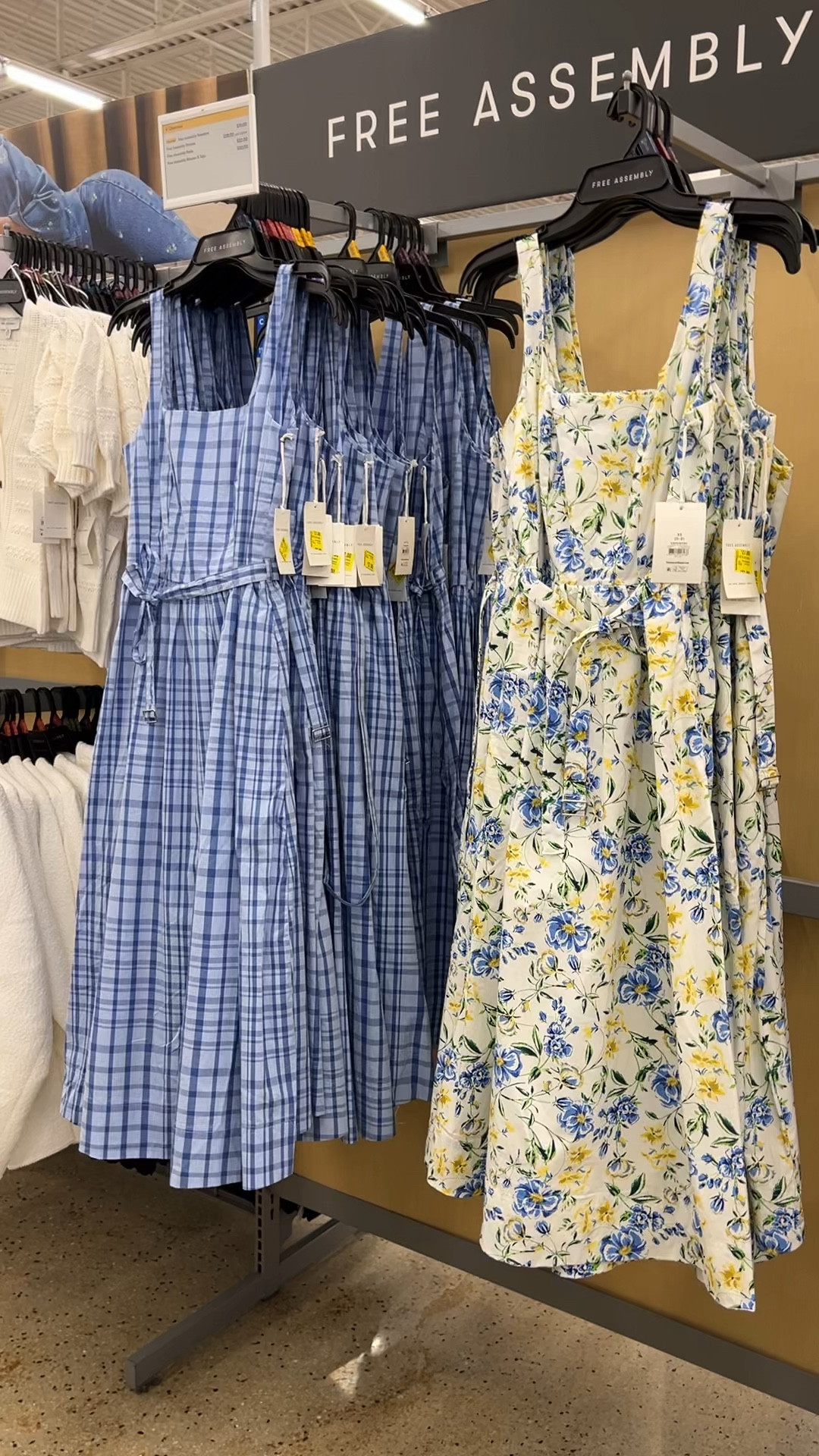 On clearance for $17 online, these Walmart cotton dresses are so pretty and expensive looking! Down from $36. Fit true to size. I’m a small in this. #walmartfashion 

#LTKMothersDay