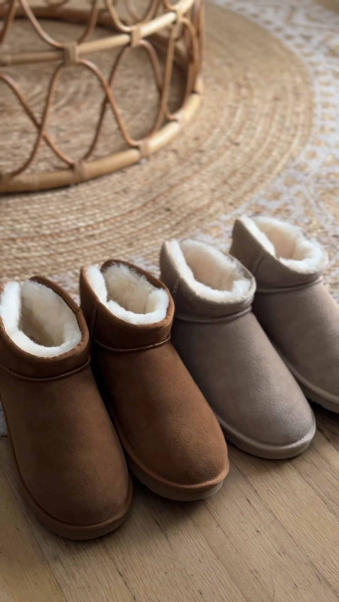 Obsessed with DearFoams 🤍 the coziest shearling booties and slippers! I couldn’t decide between the Sand or Chestnut colors, which one is your fave?!👇🏼

#LTKmorningroutine #LTKmomlife #LTKSeasonal