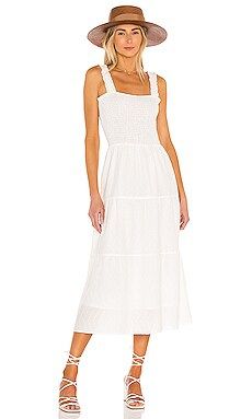 HEARTLOOM Kiera Dress in Eggshell from Revolve.com | Revolve Clothing (Global)