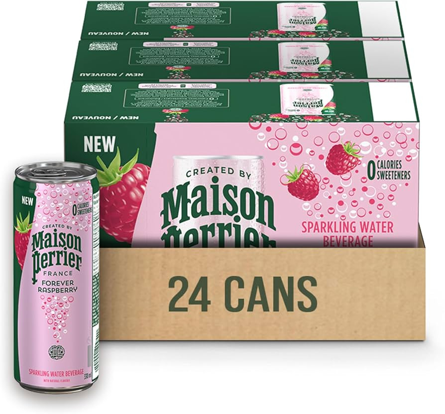 Maison Perrier Forever Raspberry, Sparkling Water Beverage, Natural Flavour, No Calories, Sweeten... | Amazon (CA)