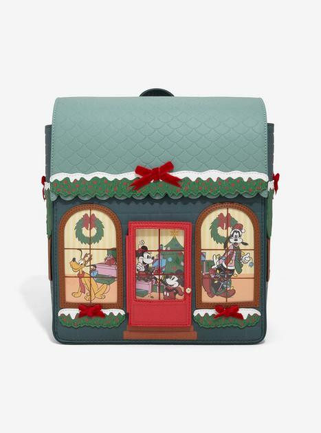 Disney Mickey & Friends Holiday House Figural Mini Backpack - BoxLunch Exclusive | BoxLunch