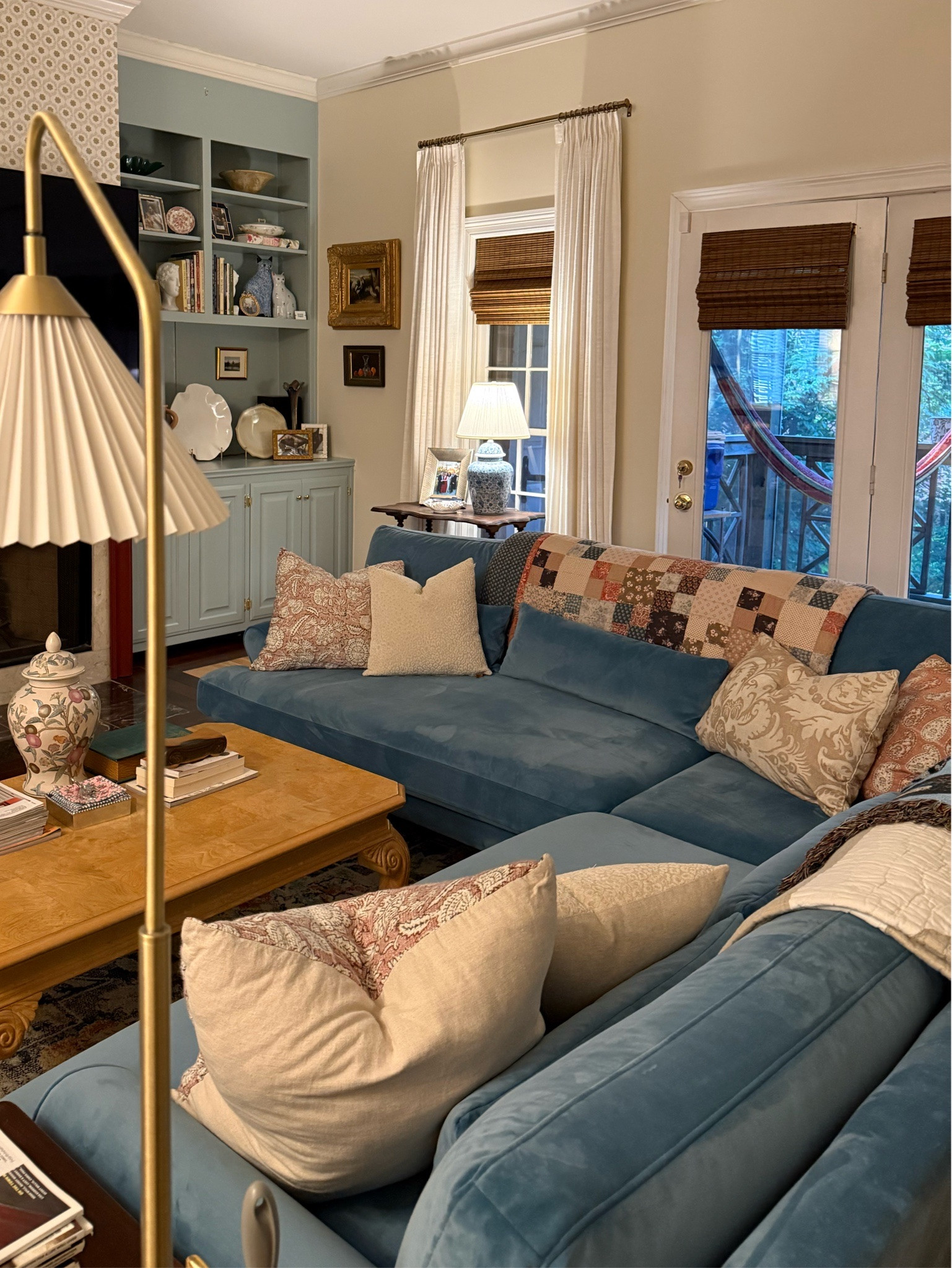 My sofa is currently 30% off, which is the biggest discount I’ve ever seen on it! It’s such a beautiful sectional, and everyone that comes over comments on how lovely it is. We’ve had it for around 1.5 years, and it’s held up beautifully.

Details: Maxwell L shaped sectional in the color French performance velvet from Interior Define 🩵

#LTKHome #LTKSaleAlert