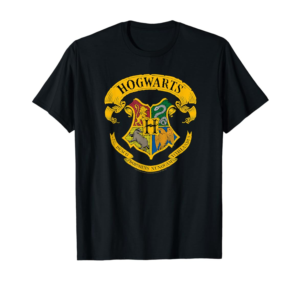 Harry Potter Hogwarts Crest T-Shirt | Amazon (US)