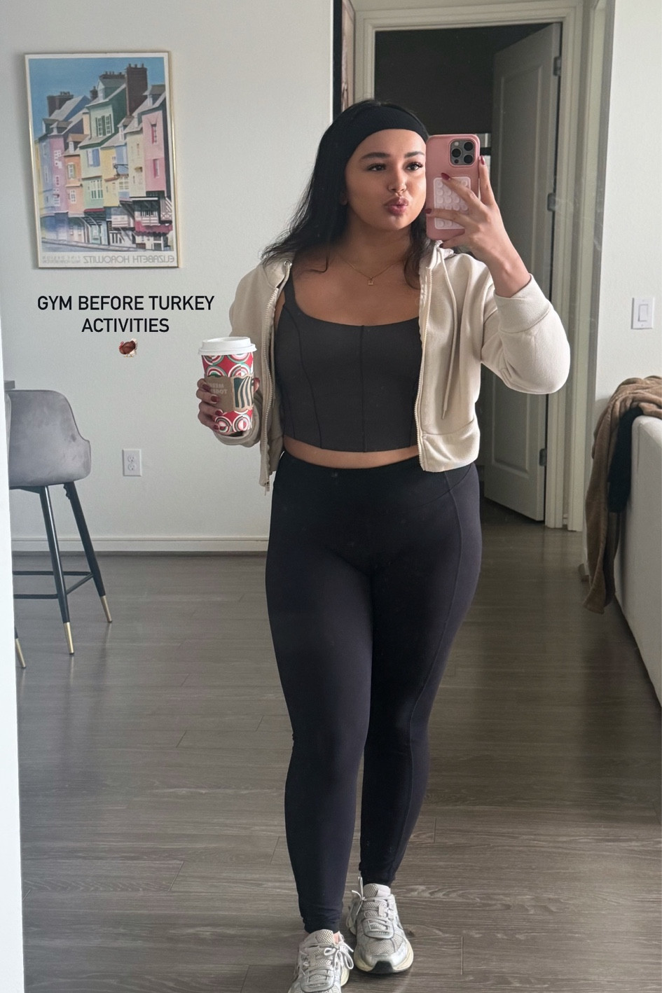 Simple cozy outfits are my fav 🥰 
Linked everything below 🤍🖤 hope you had a good Thanksgiving!! 

#LTKActive #LTKHoliday #LTKSeasonal