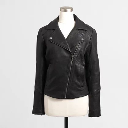Factory leather jacket | J.Crew Factory