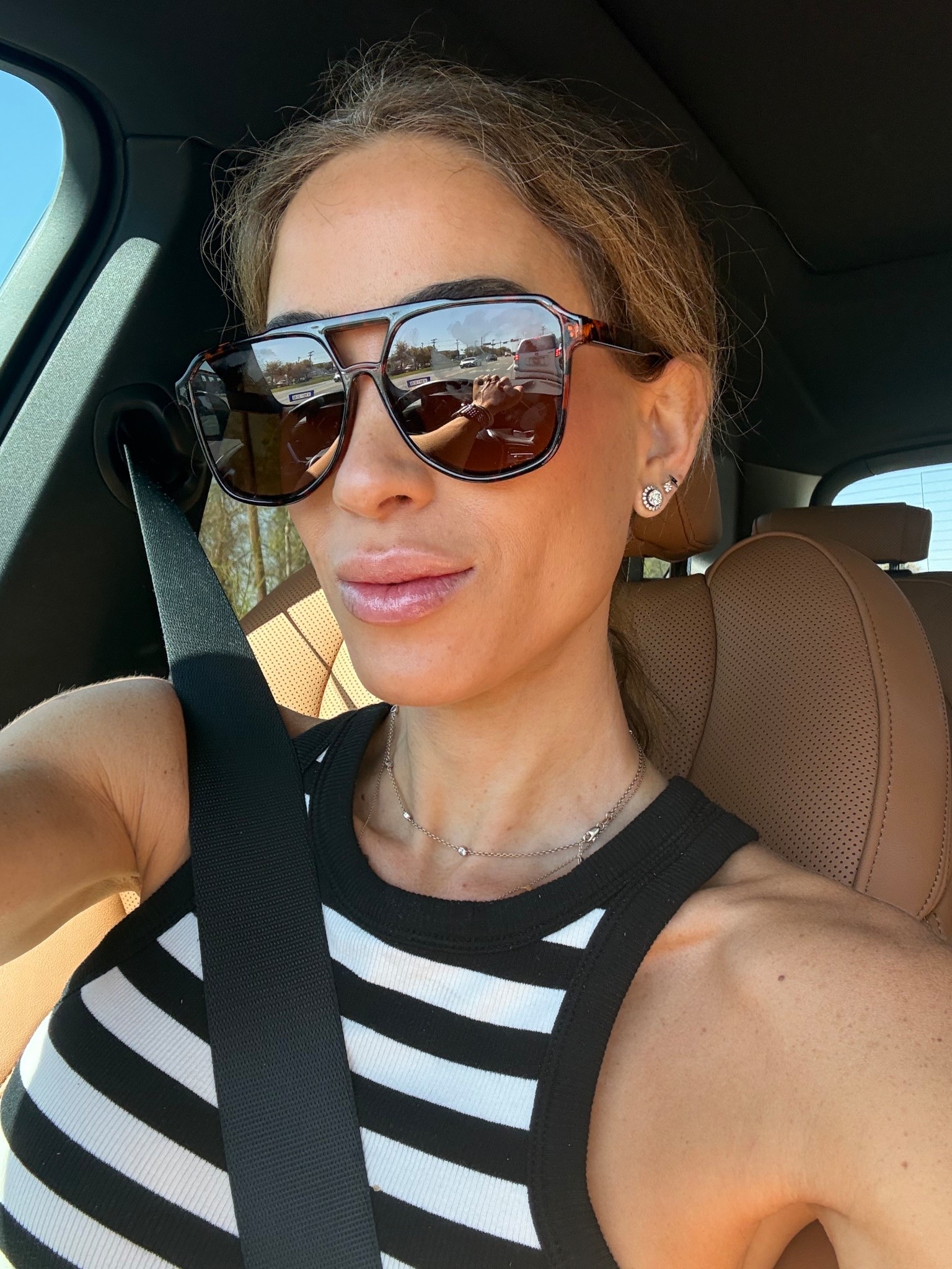 New aviator simglssses I just got love the color for spring! 

#LTKPetite