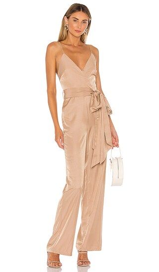 Elly Jumpsuit in Nude | Revolve Clothing (Global)