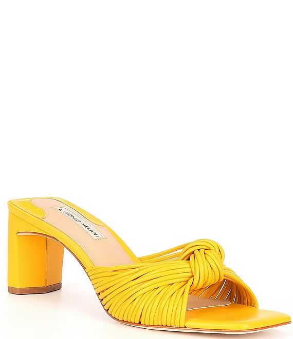 Antonio Melani Carmel Knot Leather Dress Sandals | Dillard's | Dillard's