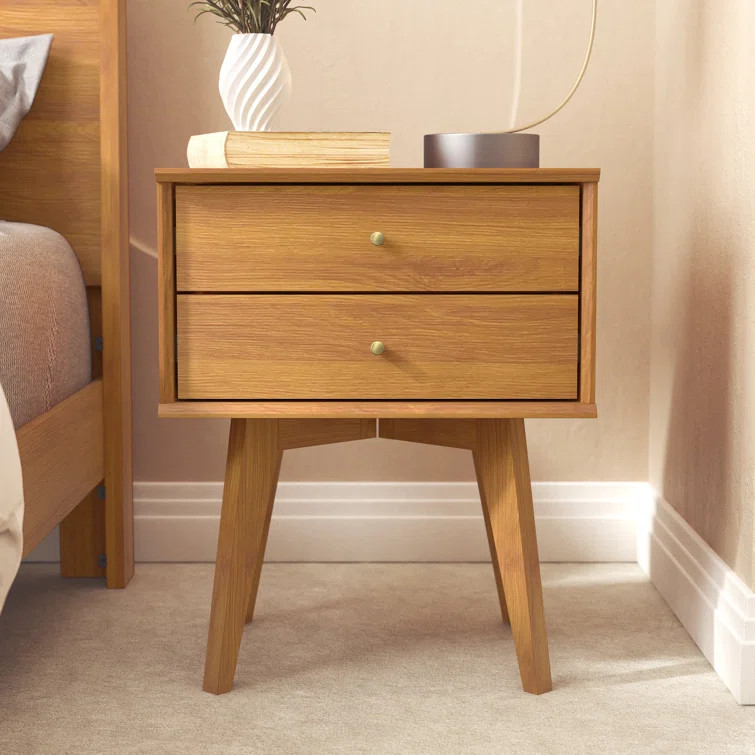 Branquinha 2 Drawer Nightstand | Wayfair North America