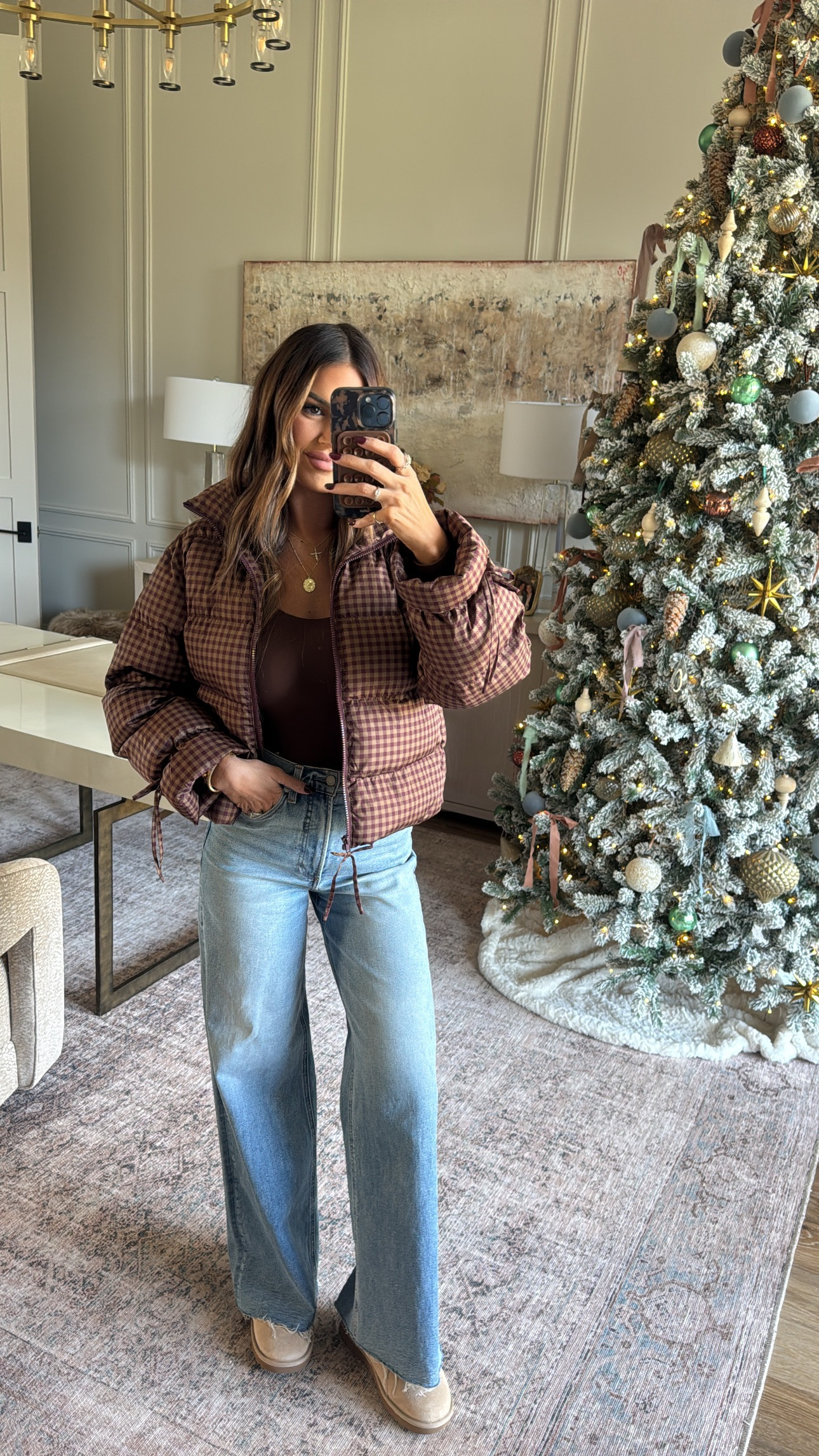 ootd 🤎

wearing a medium in the coat, small bodysuit and size 27 jeans! 

 #LTKootd #LTKSeasonal #LTKStyleTip