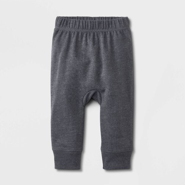 Baby Boys&#39; Jogger Pants - Cat &#38; Jack&#8482; Charcoal Gray 6-9M | Target