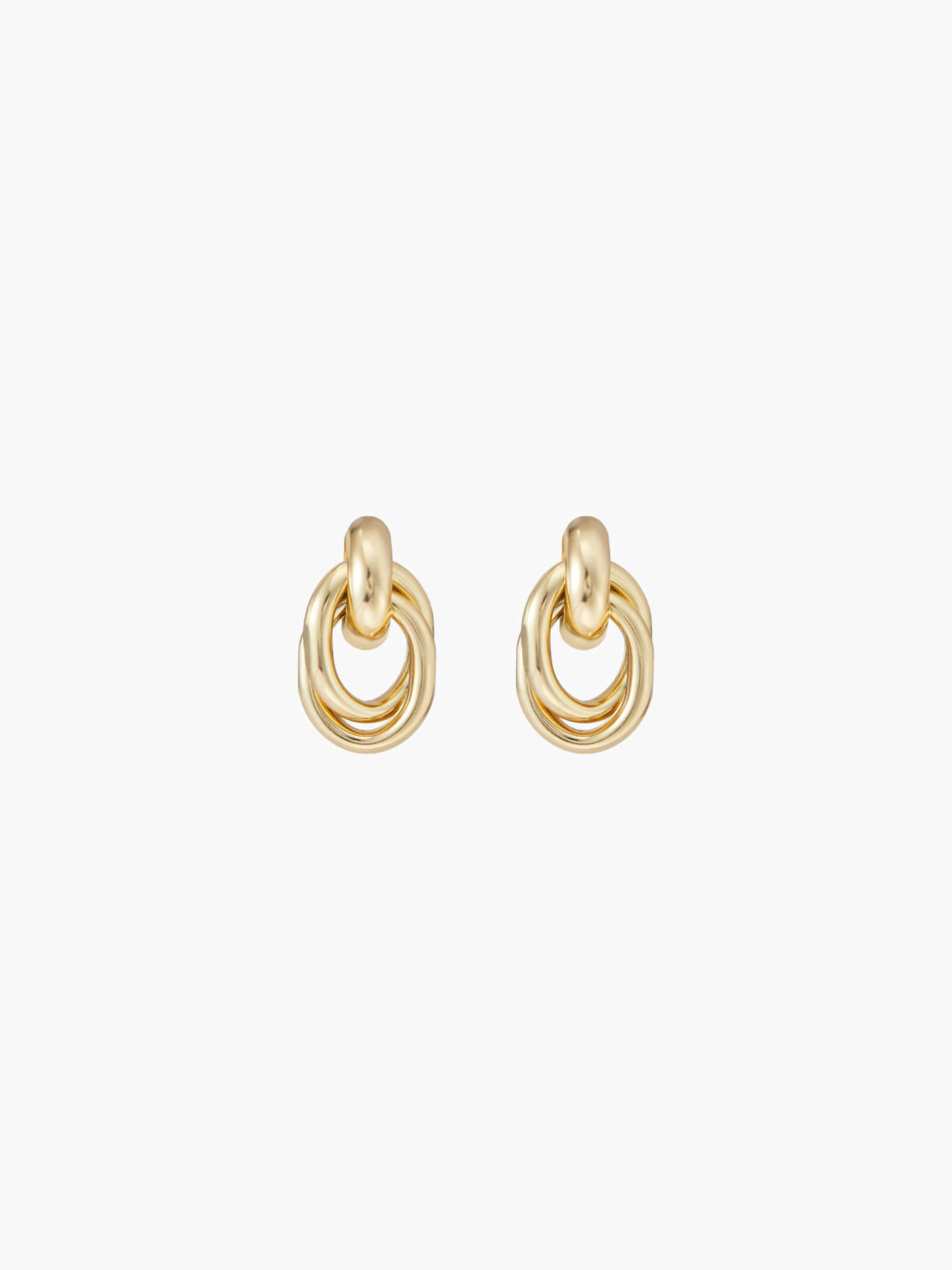 CHAIN LINK HOOP EARRINGS | Cider