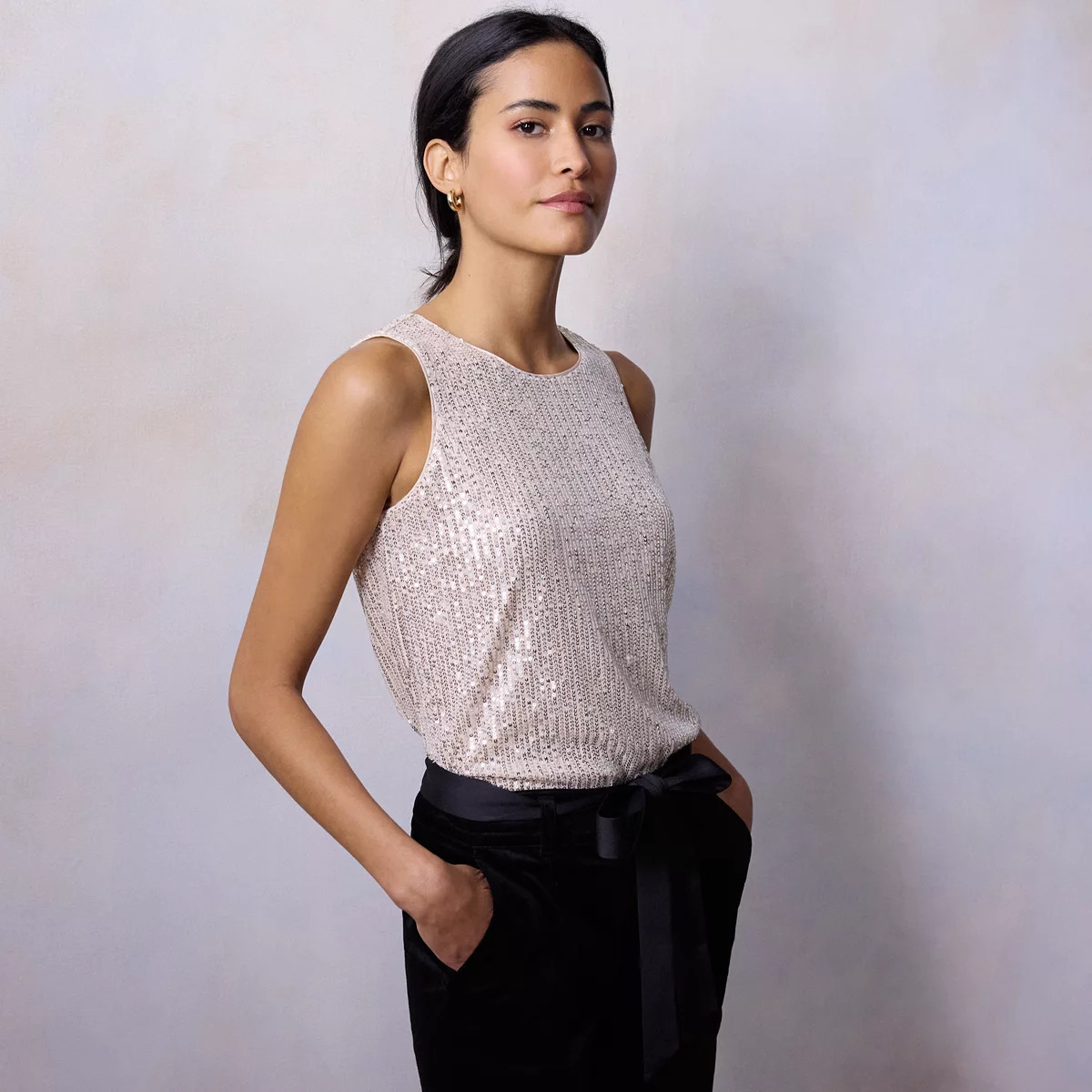 Women's LC Lauren Conrad Scoopneck Tank Top | Kohl's