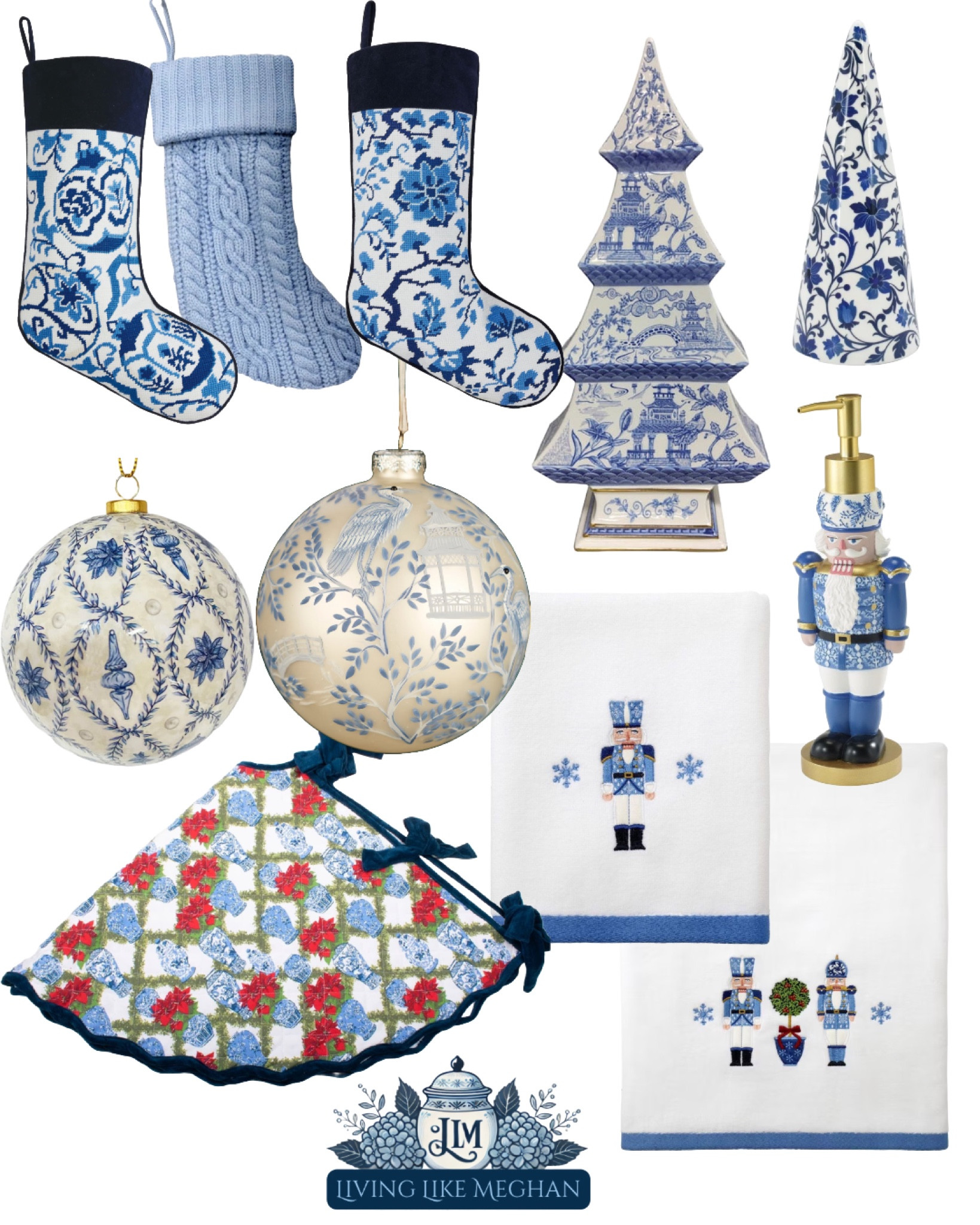 💙 The perfect blue and white touch for a grandmillennial holiday! These elegant ornaments and stockings are adding just the right amount of festive flair to my home this year. Shop these timeless pieces now! 🎄 



blue and white Christmas •grandmillennial style •holiday decor •seasonal elegance •home decor essentials •LTK home finds •classic holiday

#LTKHoliday #LTKHome #LTKSeasonal