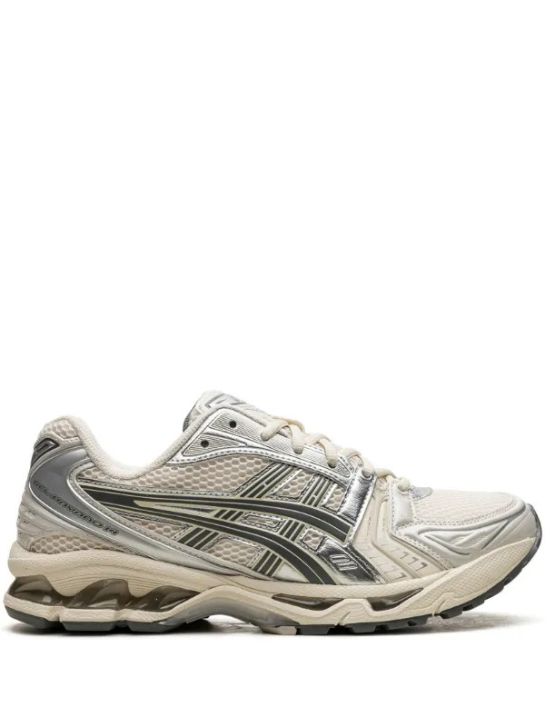 ASICS GEL-Kayano 14 "Birch/Dark Pewter" Sneakers | Neutrals | FARFETCH | Farfetch Global