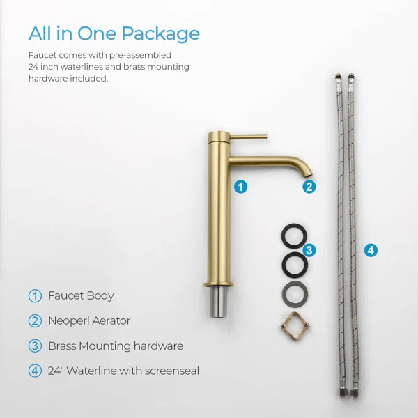 Vessel Sink Bathroom Faucet | Wayfair North America