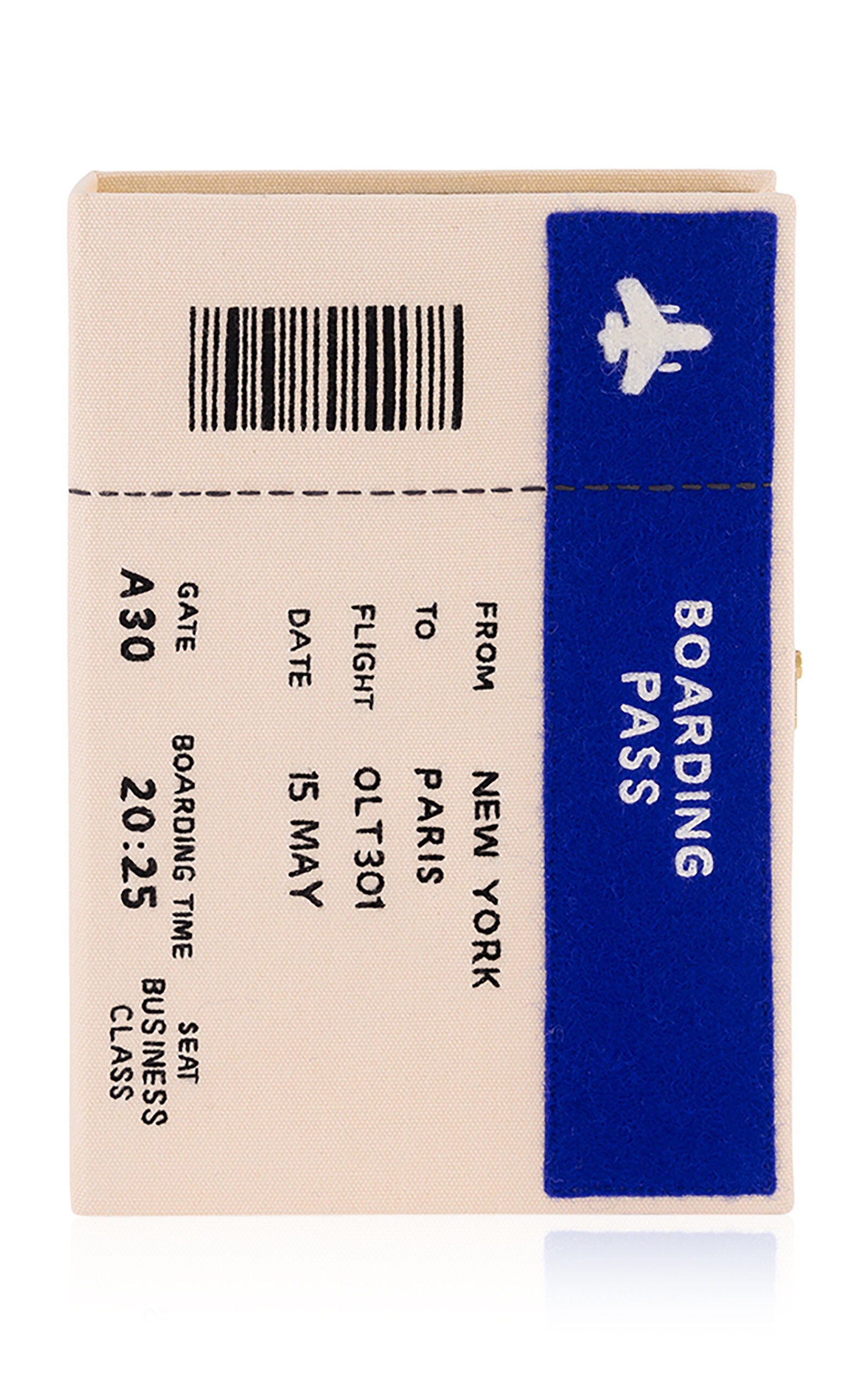 Boarding Pass Book Clutch | Moda Operandi (Global)