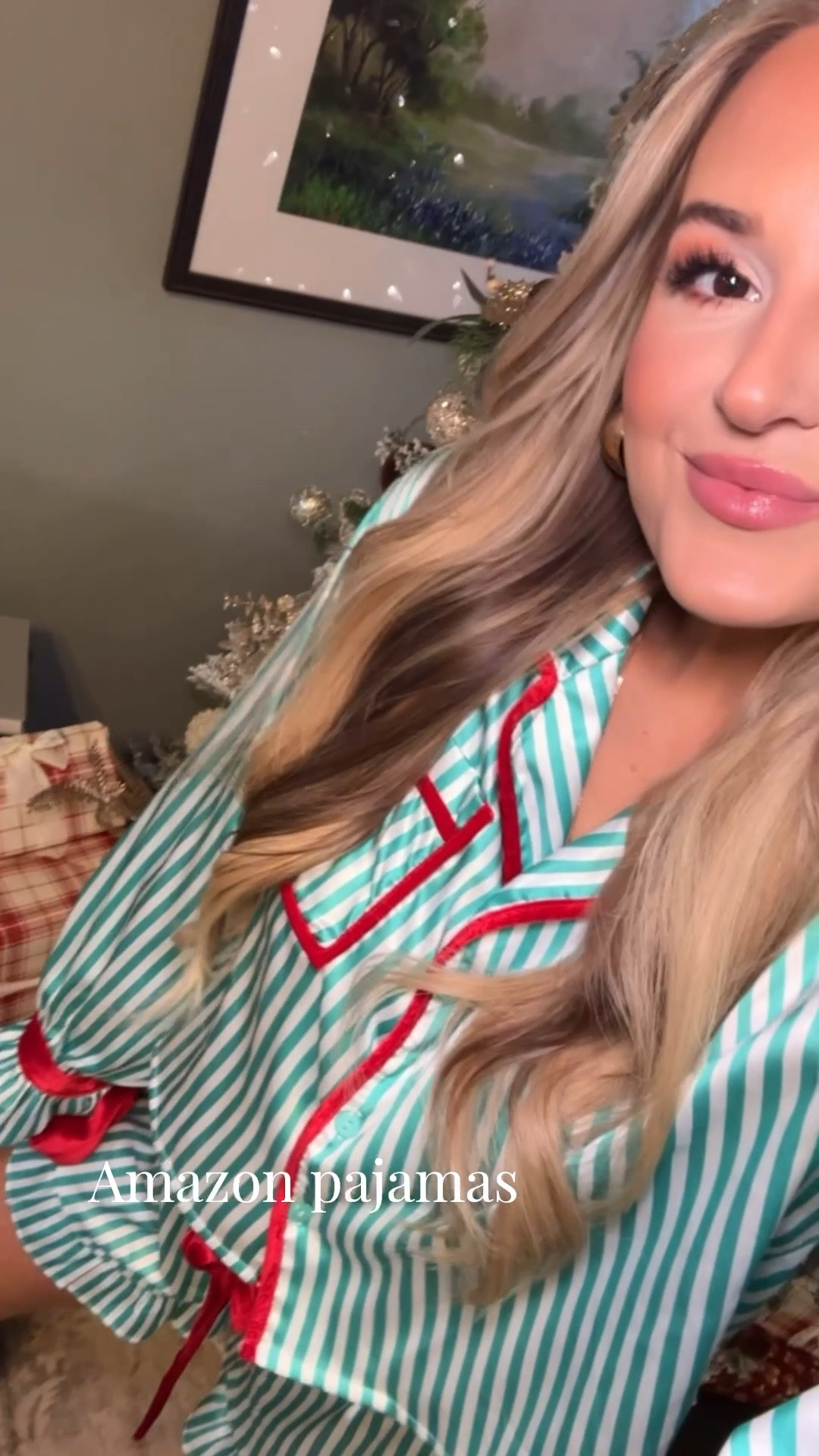 Christmas pajamas from Amazon. Holiday, winter pajamas. Amazon finds 

#LTKmorningroutine #LTKmomlife #LTKHoliday