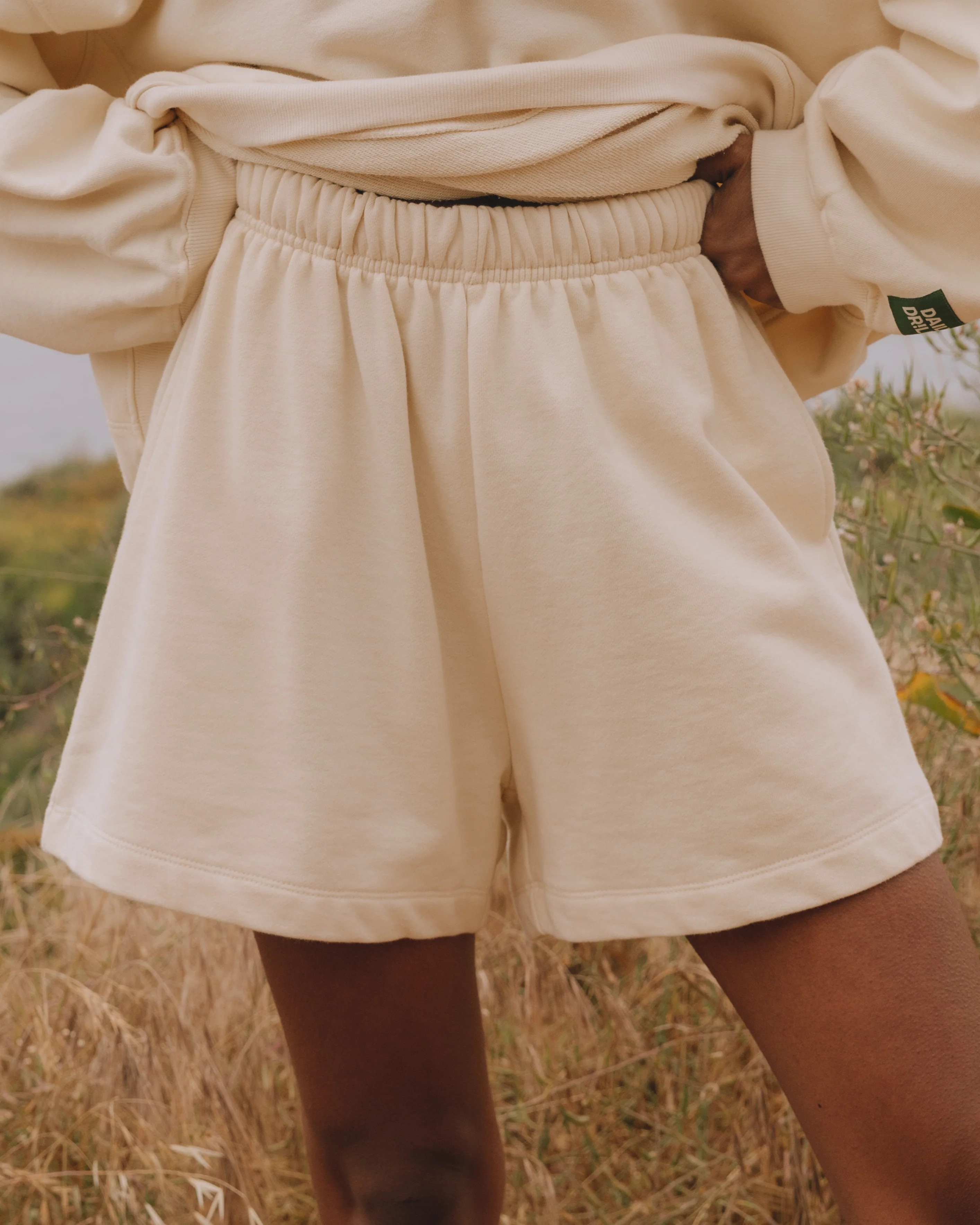 Sweat Shorts - Sand | Daily Drills