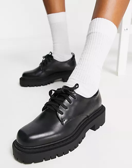 Monki – Schnürschuhe mit gerillter Sohle | ASOS (Global)