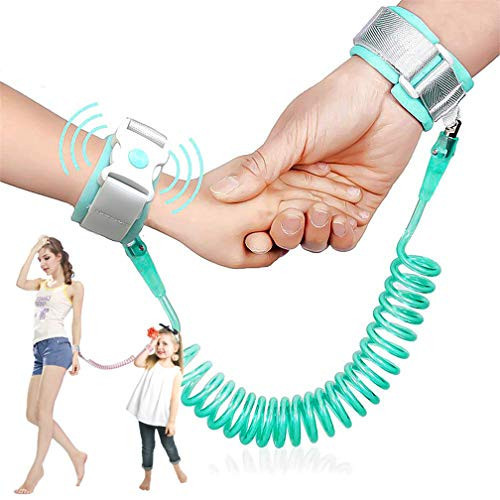 Kids Anti Lost Wrist Link, Children Wrist Traction Rope with Key Lock, Toddler Safety Harness Wrist Leash Baby Walking Wrist Strap, for Outdoor Activities, Travel & Shopping, 2 m/ 6.6 ft (Green) | Amazon (US)