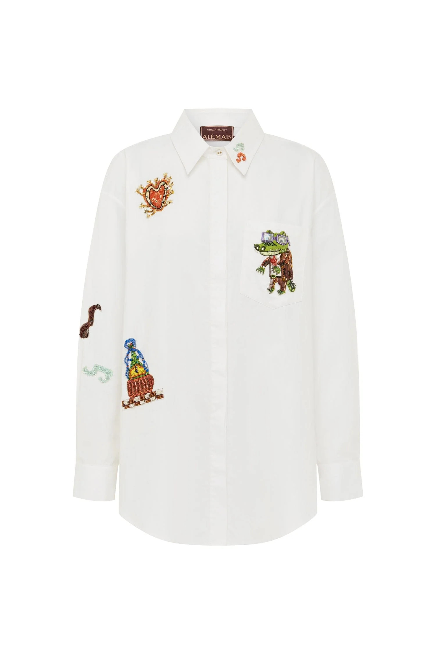 KATERINA EMBELLISHED SHIRT | Alemais (AU, US, UK)