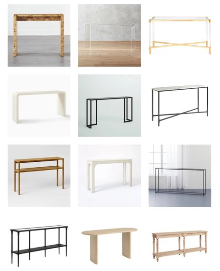 Sofa tables, console table, entry table 

#LTKhome