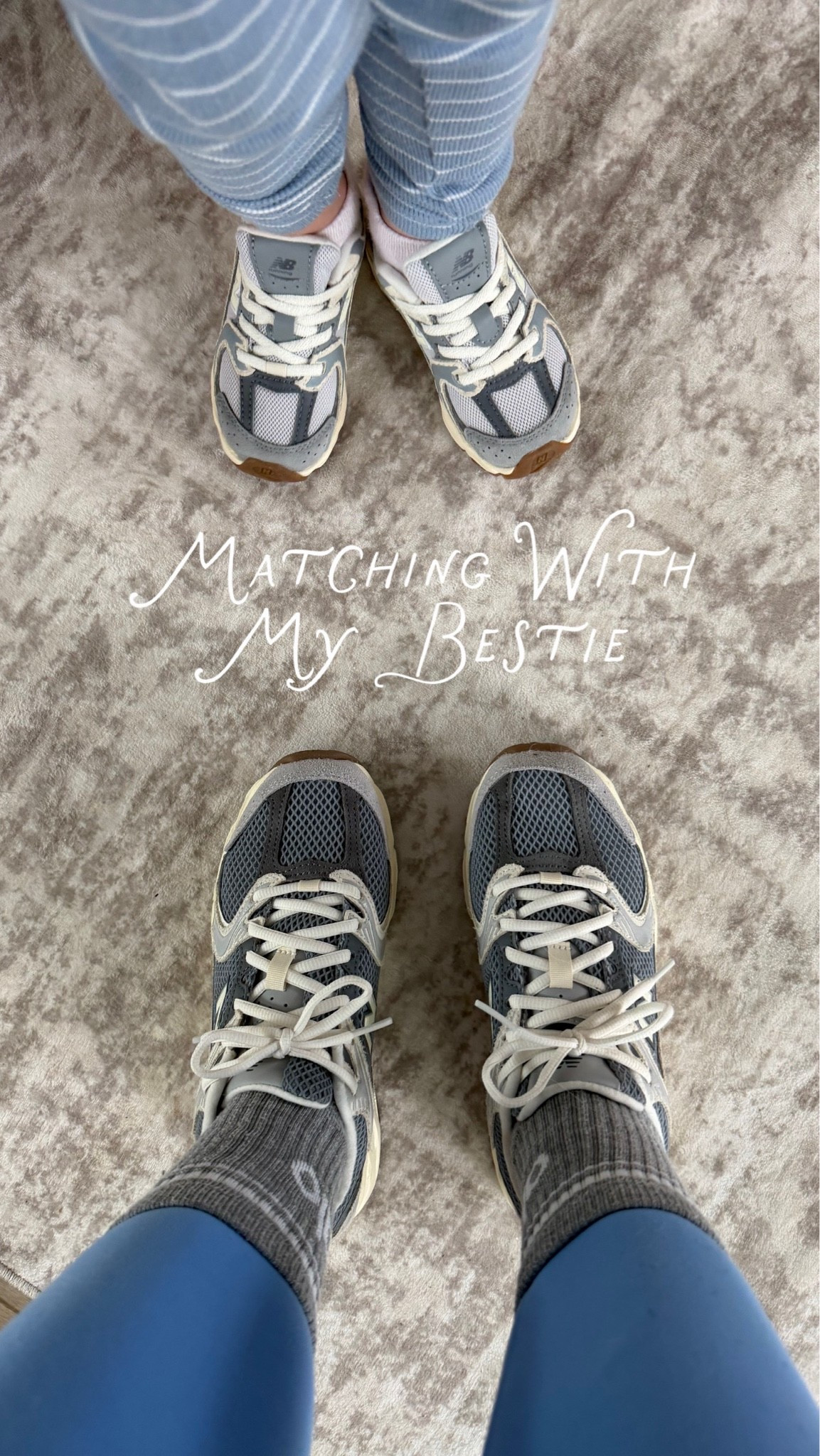 We love matching new balances!!!

#LTKootd #LTKgrwm #LTKKids