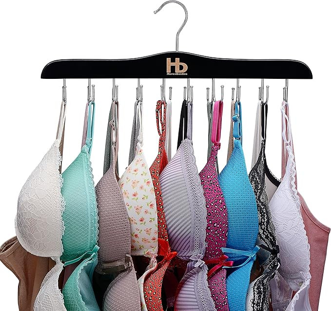 Bra Hanger and Bra Organizer for Closet – Tank Top Hanger Space Saving for House, Dorm, Apartme... | Amazon (US)
