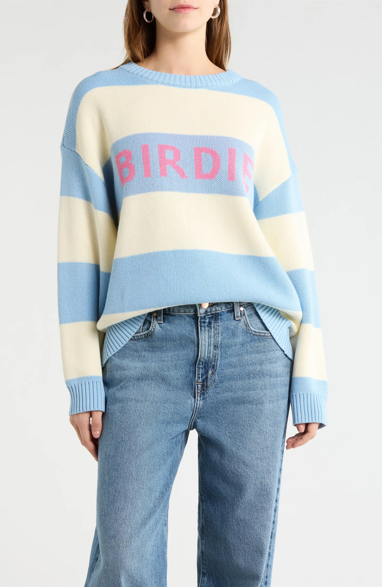 Golf Birdie Stripe Sweater | Nordstrom