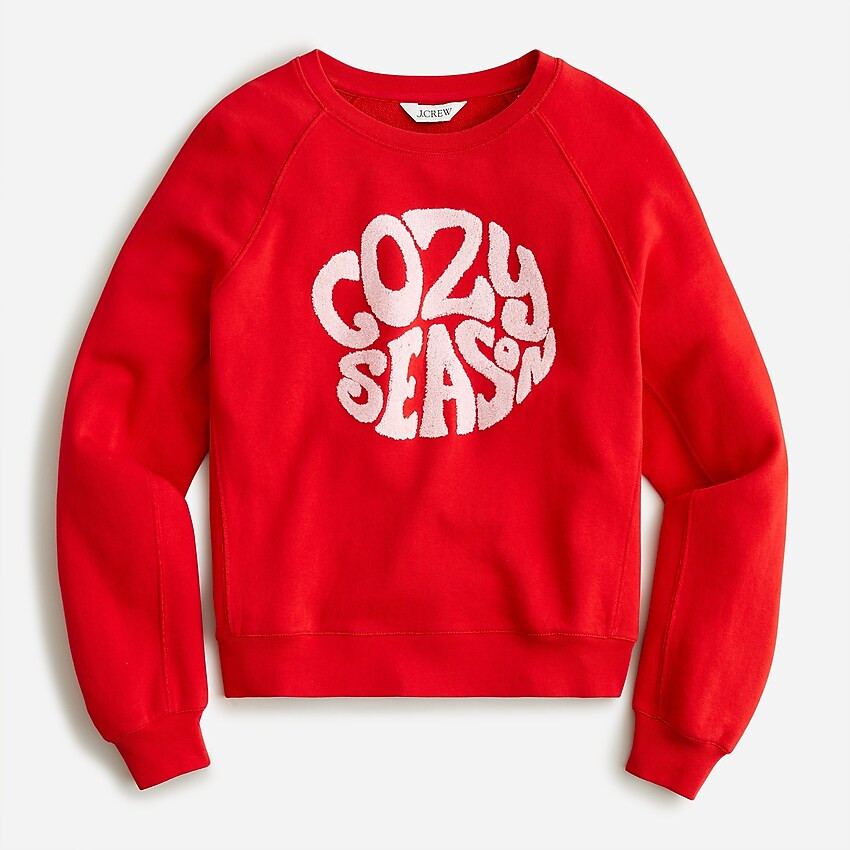 Cozy season crewneck sweatshirt | J. Crew US