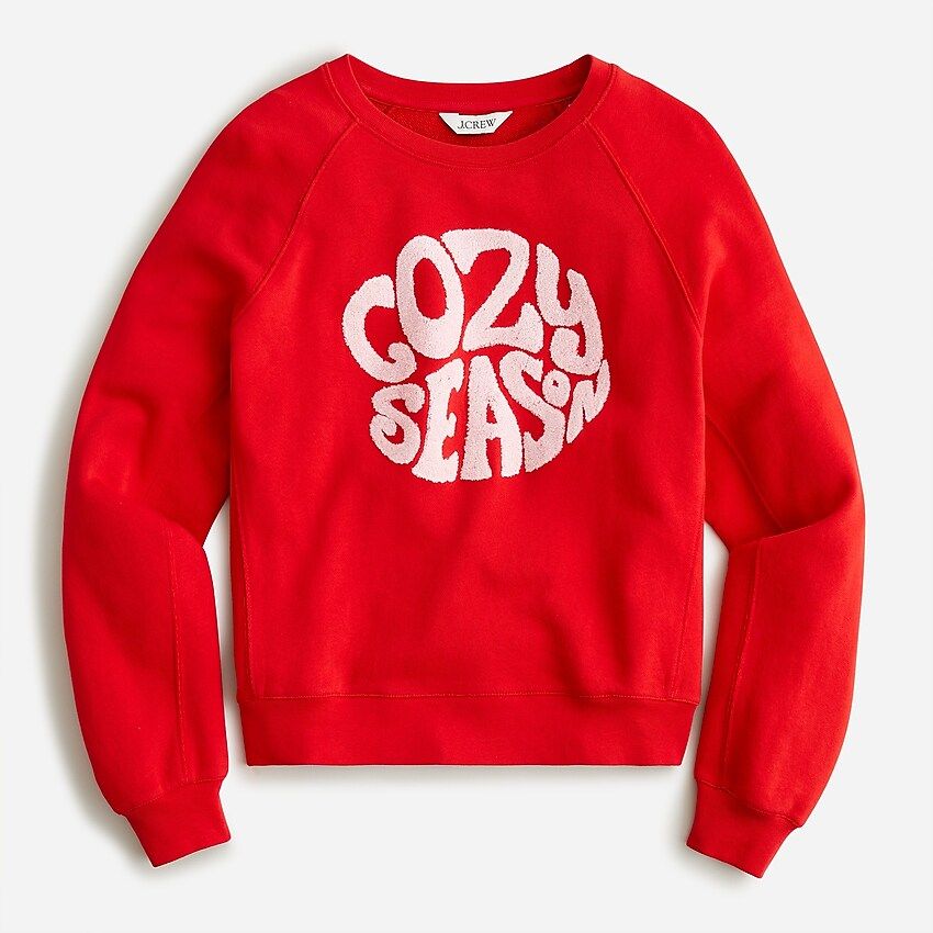Cozy season crewneck sweatshirt | J.Crew US
