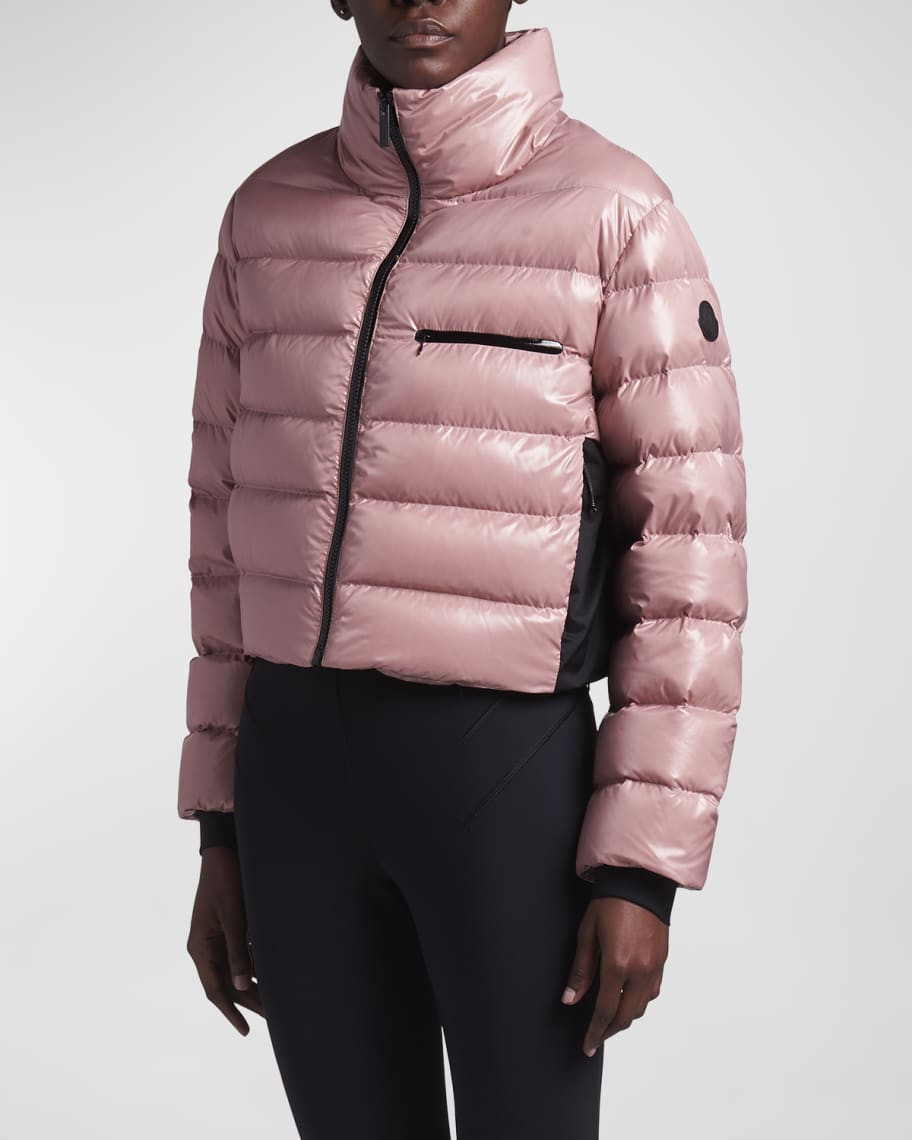 Moncler Morgat Short Down-Fill Jacket | Neiman Marcus
