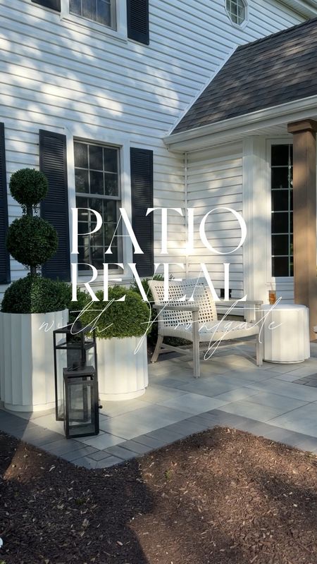 FRONT PATIO REVEAL 🥳  you guys know this was a LONG TIME coming and I’m soooo excited to partner with @frontgate to create the most beautiful front patio #frontgatepartner

We now have the most chic and inviting front patio space. This is the perfect spot to enjoy a drink, watch the sunrise/sunset, and truly sets the tone for the rest of our home when guests come by! @frontgate has alllll the goodies from door mats, planters, faux plants (how bout these boxwoods!?!? Even I think they’re REAL), seating, and entertaining pieces (think adorable bar carts with storage, serveware and drinkware)

#frontgate #frontpatio #patiorefresh #summerpatio #frontporchstyling #porchsinspo

#LTKSeasonal #LTKVideo #LTKHome