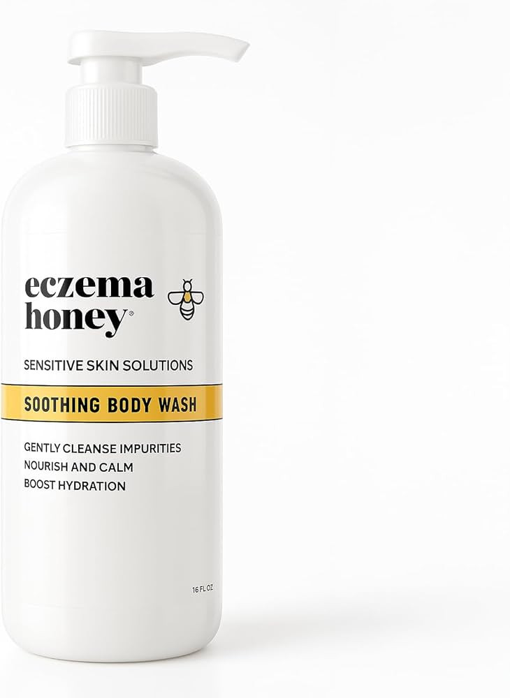 ECZEMA HONEY Soothing Body Wash - Daily Shower Gel & Eczema Treatment - Sensitive Skin Body Wash ... | Amazon (US)