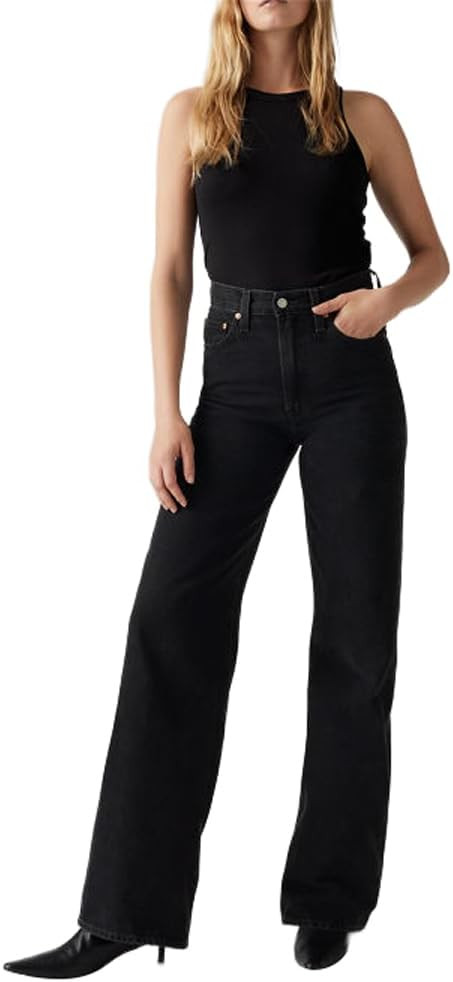 Levi's Women's Ribcage Wide Leg Jeans | Amazon (UK)