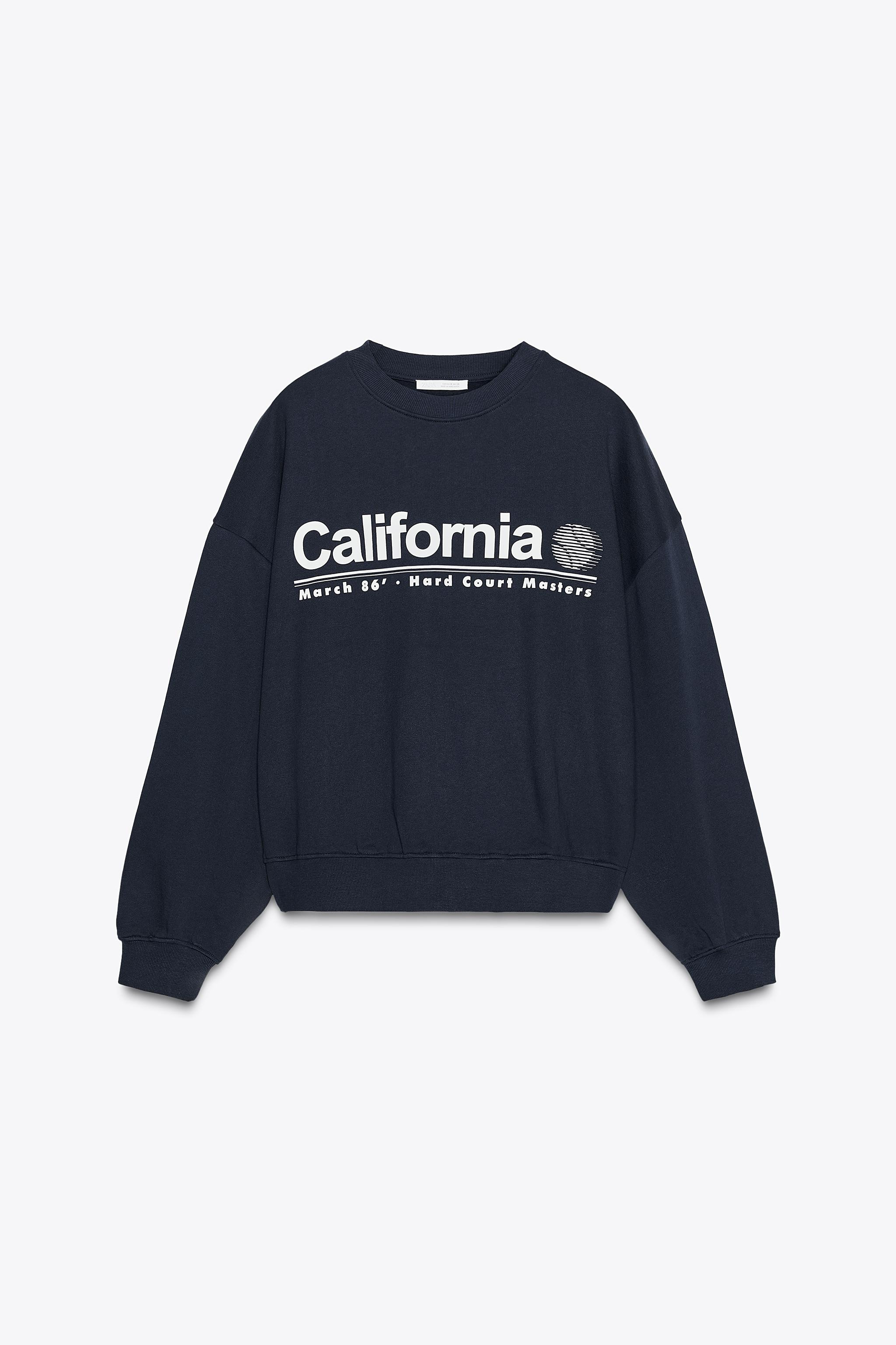 TEXT SWEATSHIRT | Zara US