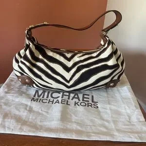 MICHAEL MICHAEL KORS zebra patterned handbag | Poshmark