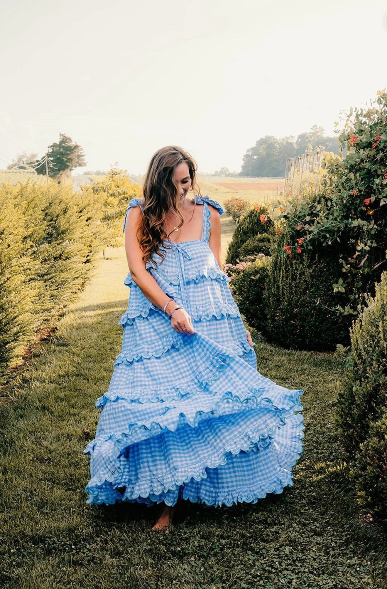 Blue gingham dresses / gingham / southern dress / spring garden dress 

#LTKootd #LTKSeasonal