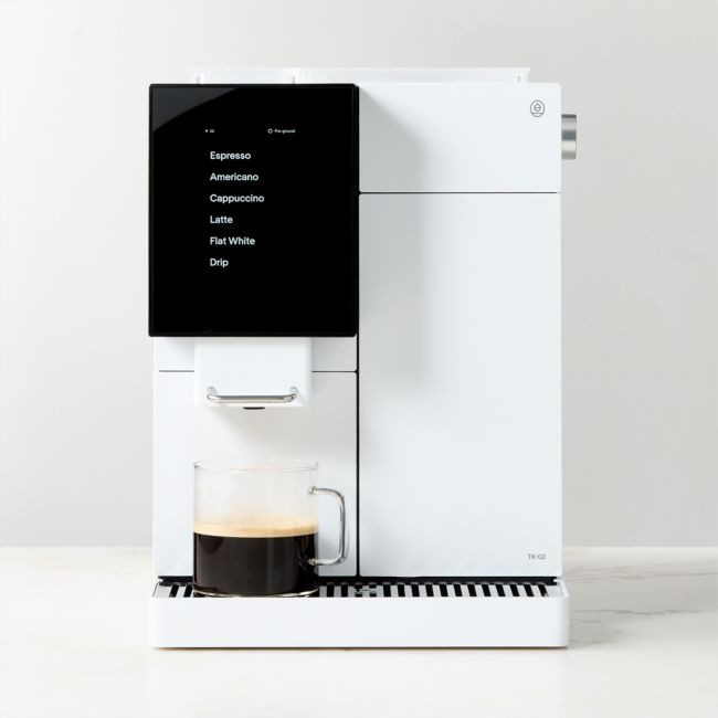 Terra Kaffe TK-02 White Espresso Machine | CB2
